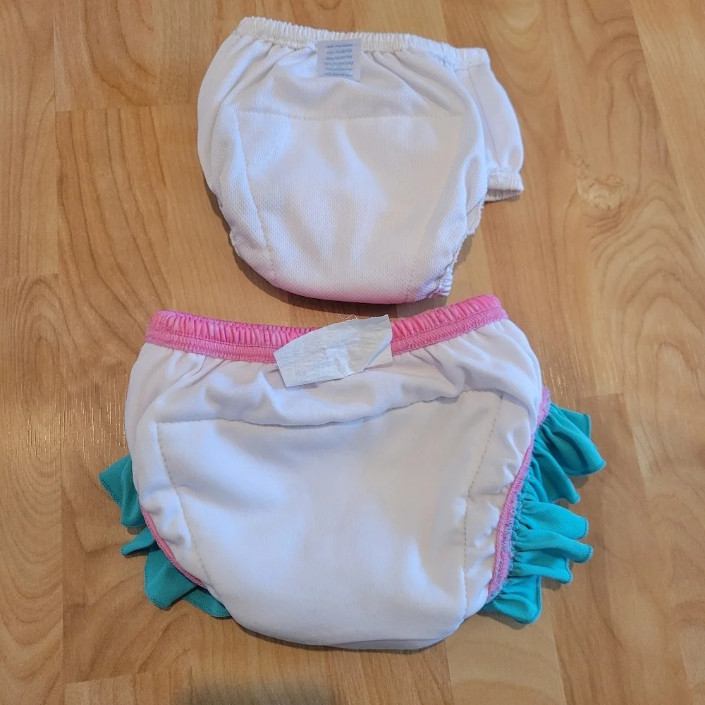Reuseable Swim Diaper Swim Diaper Cover Bundle Size 18-24 Months